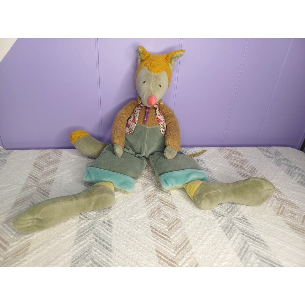 Loulou the 18.5" Wolf by Moulin Roty